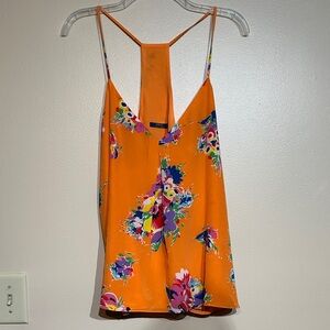 Polo by Ralph Lauren Orange Floral Camisole